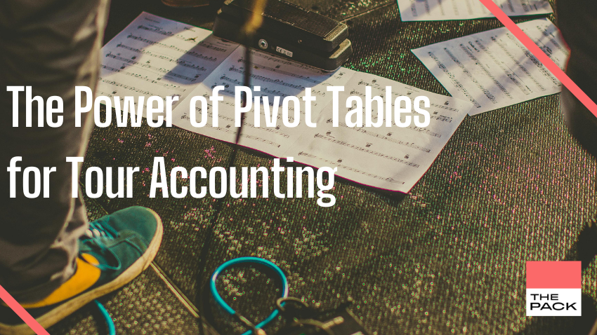 Slice and Dice Your Tour Finances: The Power of Pivot Tables for Tour Accounting